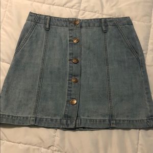 Denim skirt